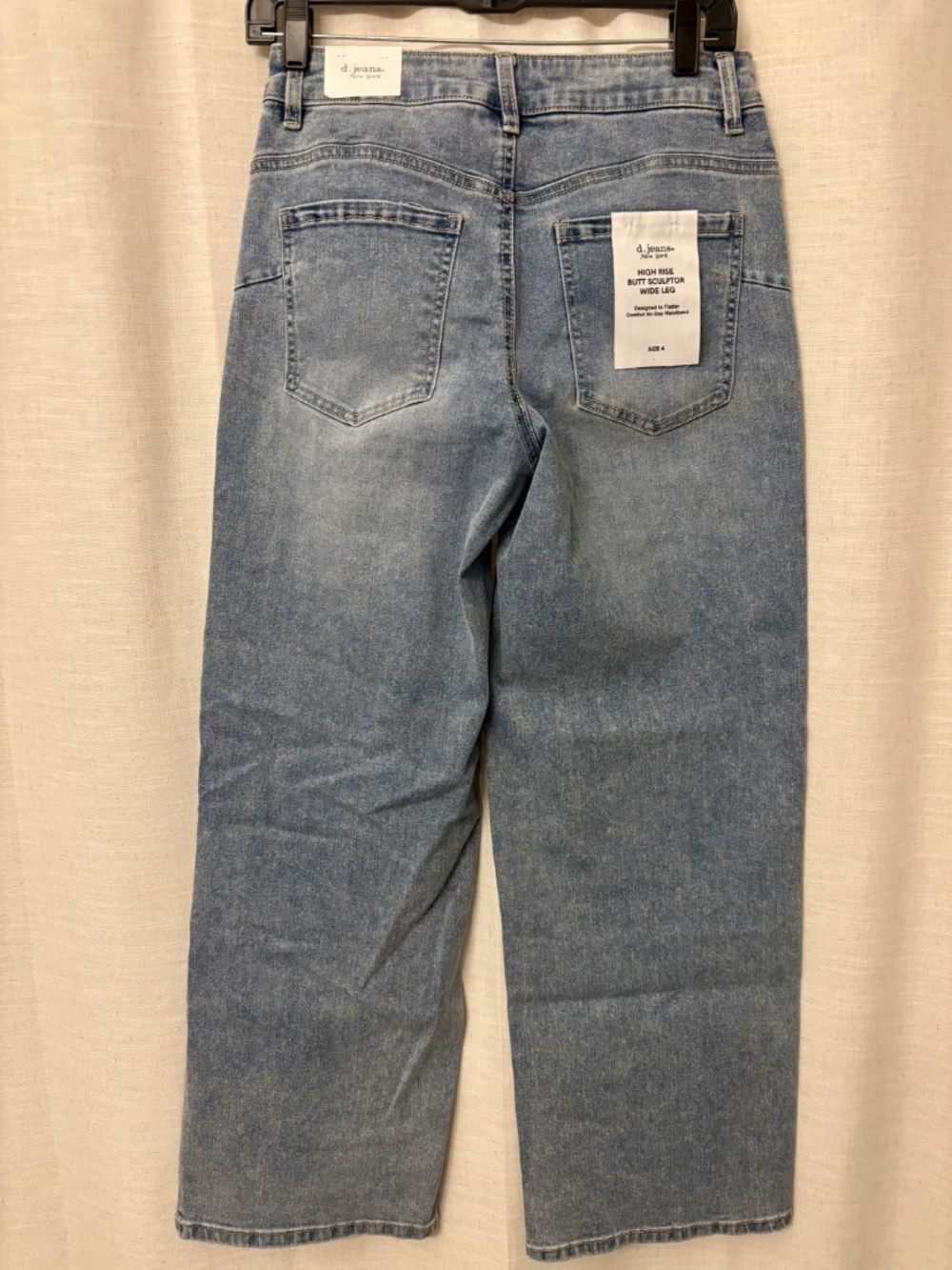 D. JEANS High Rise Wide Leg Fit Solution Jeans ♥️ - Picture 4 of 6
